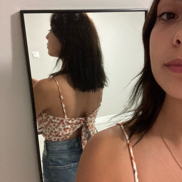 Scarf top - worn once - Picture 4 of 4